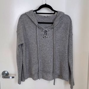 Rails Dakota 100% Cashmere Hooded Sweater -Size XS